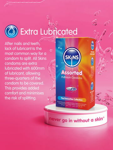 Skins (UK) Condoms Assorted - 8 Pack